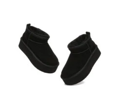 UGG Ultra Platform Mini Boots Sheepskin Wool Ankle Boots Saylor -Ugg ugg boots australian shepherd ugg sheepskin wool ankle boots ultra platform saylor 18