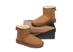 Unisex Double-Face Sheepskin Wool Mini Classic Boots -Ugg ugg boots australian shepherd unisex mini classic ugg boots 17 scaled
