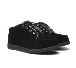 UGG Men Boots Lace Up Ankle Sheepskin Casual Boots Sneakers Ryan -Ugg ugg boots lace up ankle sheepskin casual men boots ryan 9