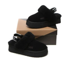 UGG Slippers Women Sheepskin Wool Removable Strap Slingback Slippers Muffin Platform 31 UGG Slippers Women Sheepskin Wool Removable Strap Slingback Slippers Muffin Platform -Ugg ugg boots removable strap slingback ugg slippers women muffin platform 12
