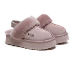 UGG Slippers Women Sheepskin Wool Removable Strap Slingback Slippers Muffin Platform 34 UGG Slippers Women Sheepskin Wool Removable Strap Slingback Slippers Muffin Platform -Ugg ugg boots removable strap slingback ugg slippers women muffin platform 20