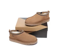 UGG Tazzy Slippers Women Men Sheepskin Wool Ankle Boots Valen -Ugg ugg boots tazzy ugg mini silpper boots valen 4