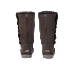 Australian Premium Double Face Sheepskin Tall Triple Button Water Resistant Boots 33 Australian Premium Double Face Sheepskin Tall Triple Button Water Resistant Boots -Ugg ugg boots ugg boots australia double face sheepskin tall triple button boots 26