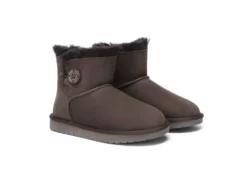 Australia Premium Double Face Sheepskin Water Resistant Mini Button Boots -Ugg ugg boots ugg boots australia premium double face sheepskin mini button boots 16 scaled