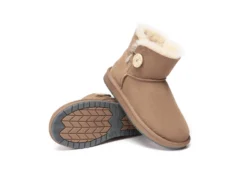 Australia Premium Double Face Sheepskin Water Resistant Mini Button Boots -Ugg ugg boots ugg boots australia premium double face sheepskin mini button boots 3 scaled