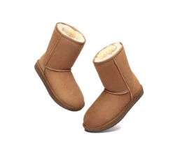 Australian Genuine Sheepskin Unisex Short Classic Suede Boots -Ugg ugg boots ugg boots australian genuine sheepskin unisex short classic suede 4
