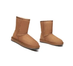 Australian Genuine Sheepskin Unisex Short Classic Suede Boots -Ugg ugg boots ugg boots australian genuine sheepskin unisex short classic suede 5