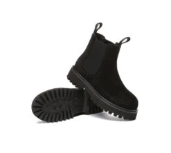 UGG Boots Sheepskin Wool Suede Chelsea Block Heel Chana 33 UGG Boots Sheepskin Wool Suede Chelsea Block Heel Chana -Ugg ugg boots ugg boots chelsea block heel chana 17