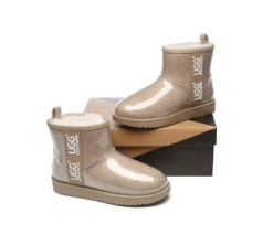 UGG Boots Women Clear Waterproof Shearling Coated Classic Ankle Boots -Ugg ugg boots ugg boots clear waterproof and shearling women coated classic 18
