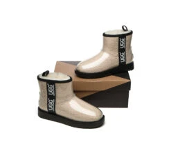 UGG Boots Women Clear Waterproof Shearling Coated Classic Ankle Boots -Ugg ugg boots ugg boots clear waterproof and shearling women coated classic 3