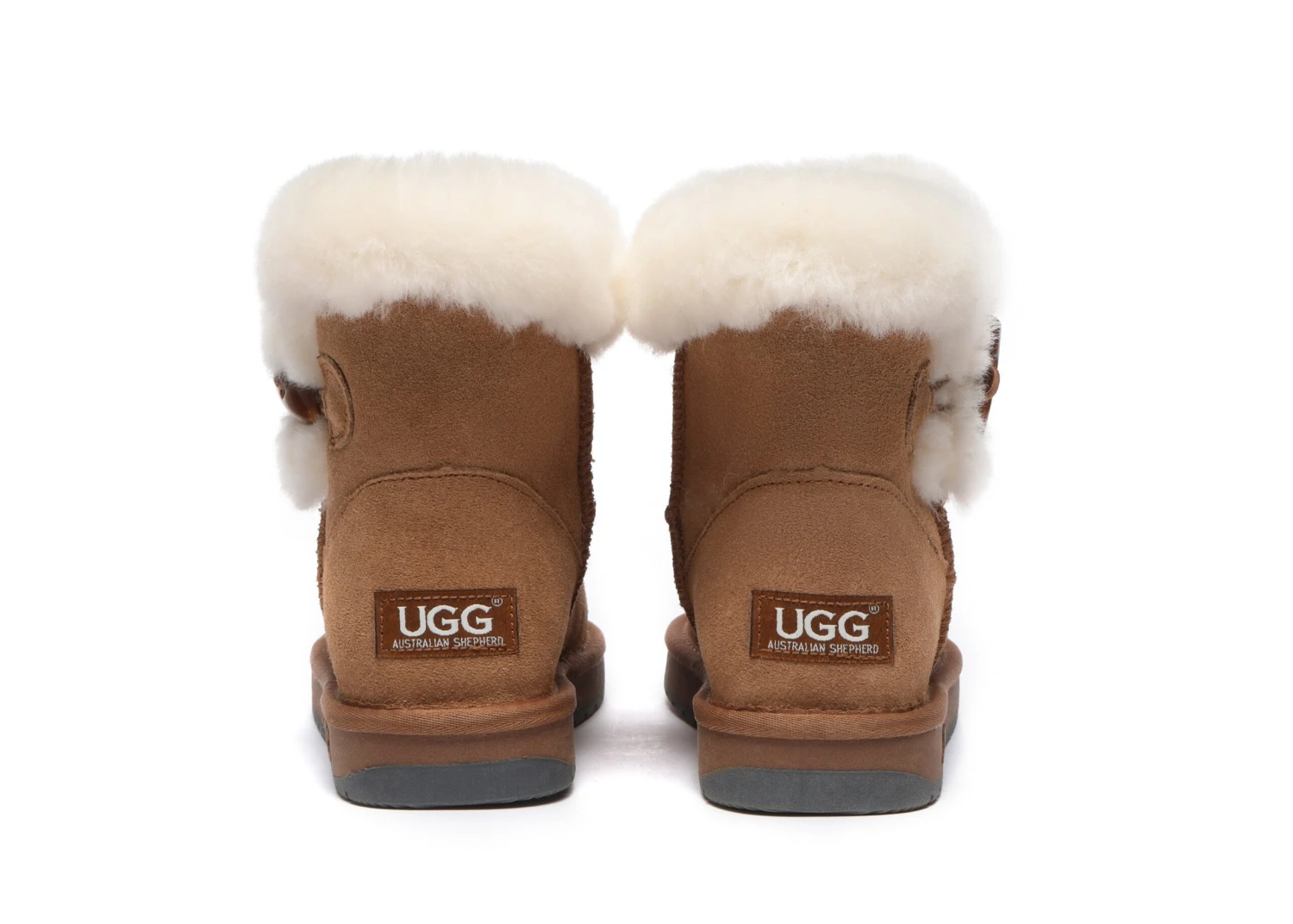 Tiara Fluffy Top Women Mini UGG Boots 7 Tiara Fluffy Top Women Mini UGG Boots - Image 7