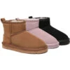 UGG Boots Kids Mini Classic Sheepskin Wool Boots Noel
