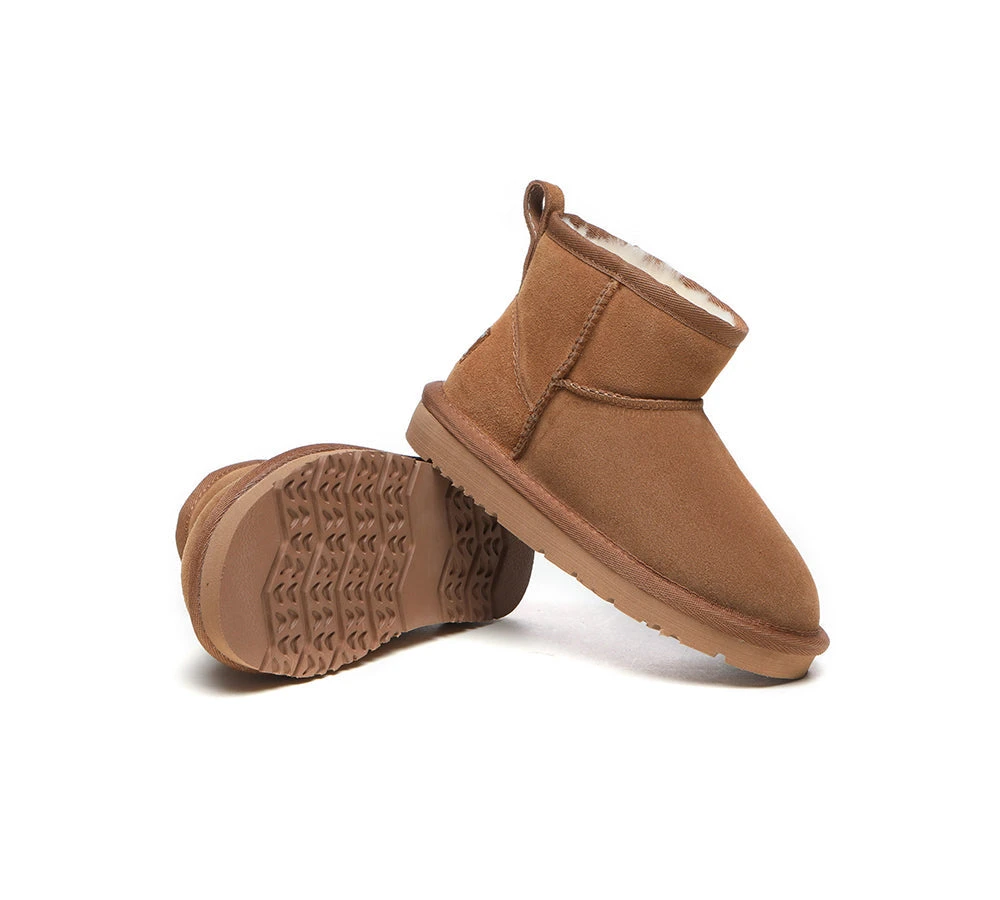 UGG Boots Kids Mini Classic Sheepskin Wool Boots Noel 3 UGG Boots Kids Mini Classic Sheepskin Wool Boots Noel - Image 3