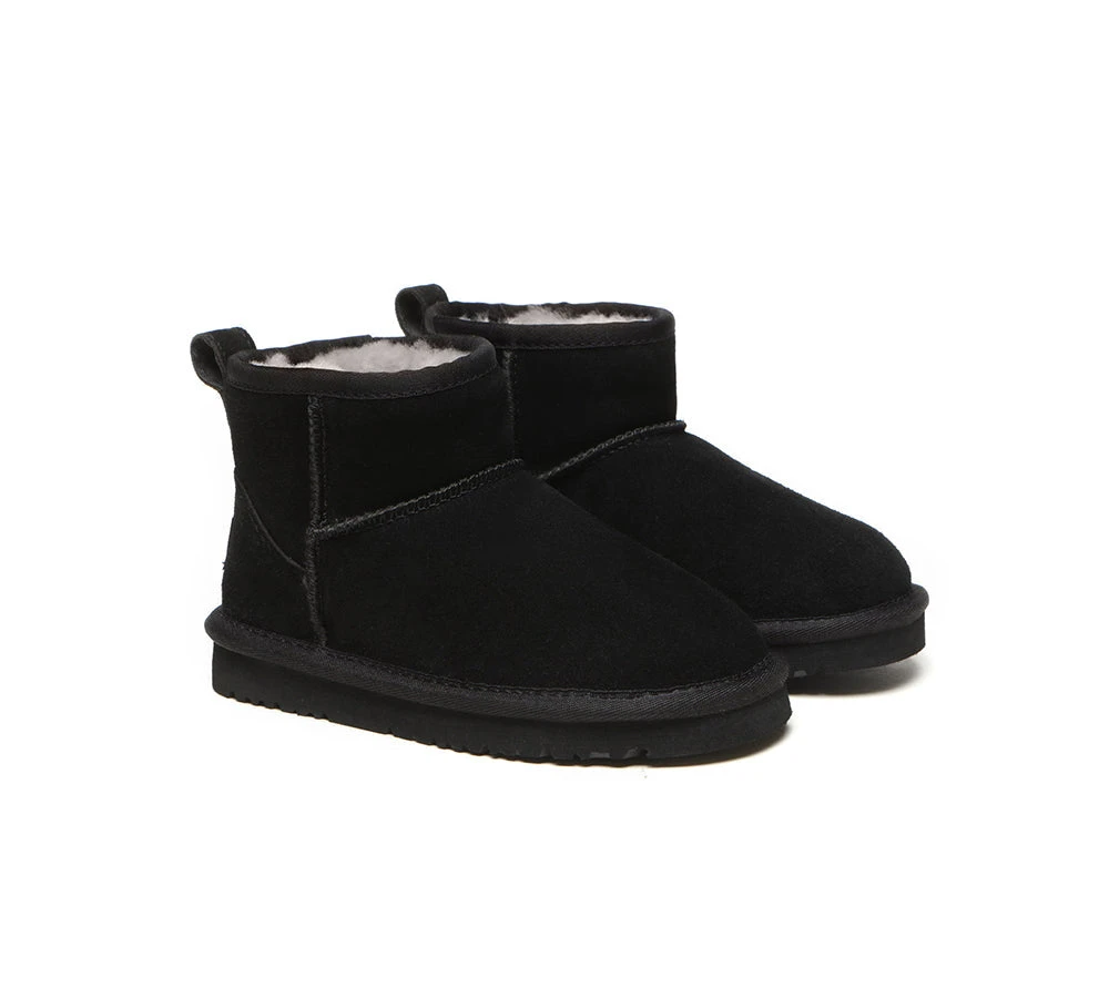 UGG Boots Kids Mini Classic Sheepskin Wool Boots Noel 14 UGG Boots Kids Mini Classic Sheepskin Wool Boots Noel - Image 14