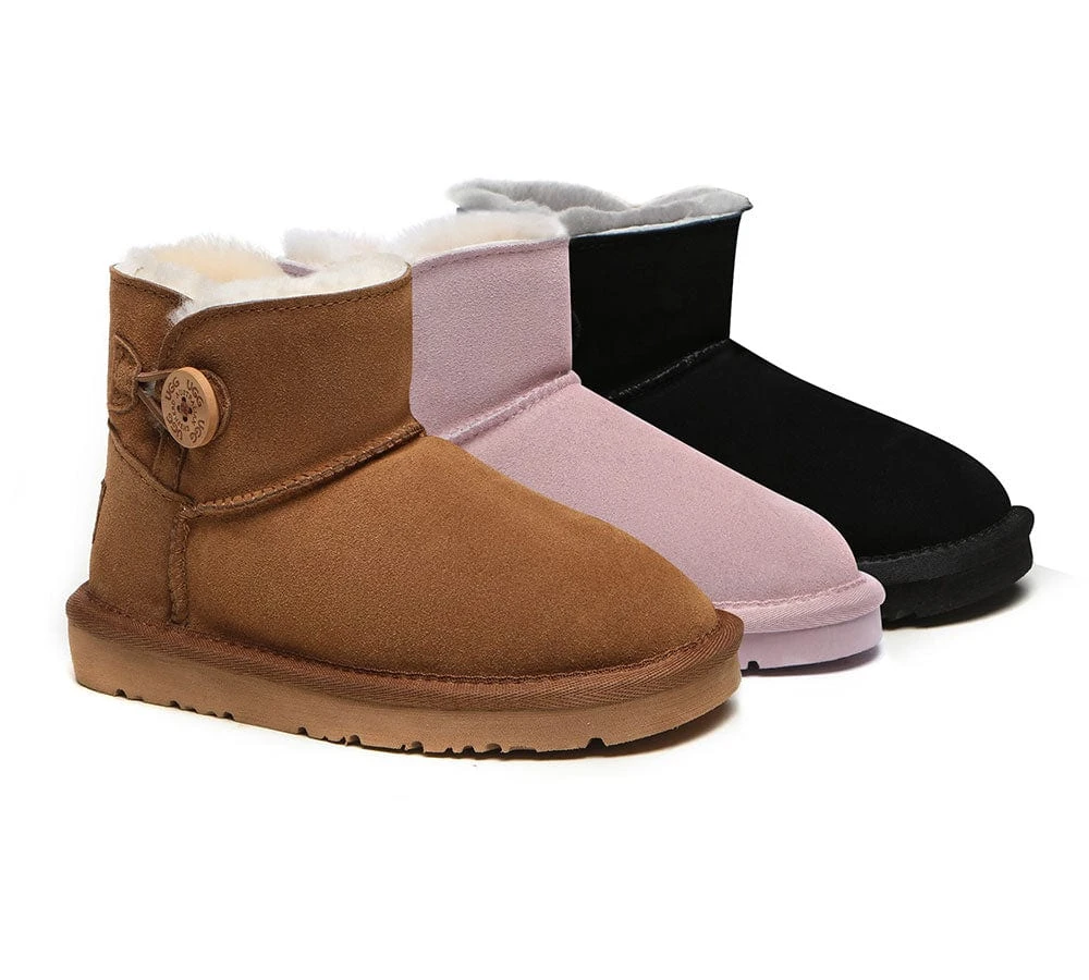 Ugg Boots Nolan Kids Mini Button 1 Ugg Boots Nolan Kids Mini Button