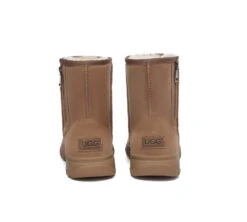Women Men Sheepskin Wool Zipper Short Outdoor Boots -Ugg ugg boots ugg boots sheepskin wool zipper short outdoor boots 7