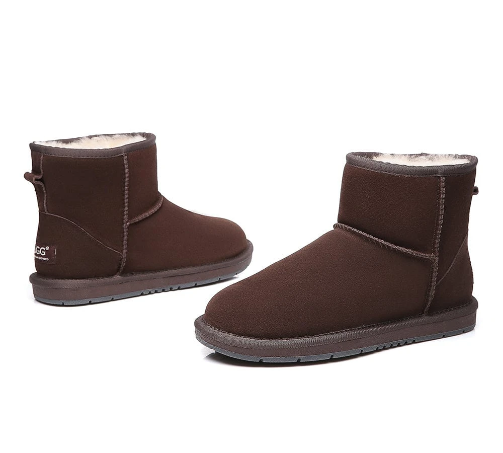 Australian Genuine Sheepskin Unisex Mini Classic Suede Boots 10 Australian Genuine Sheepskin Unisex Mini Classic Suede Boots - Image 10