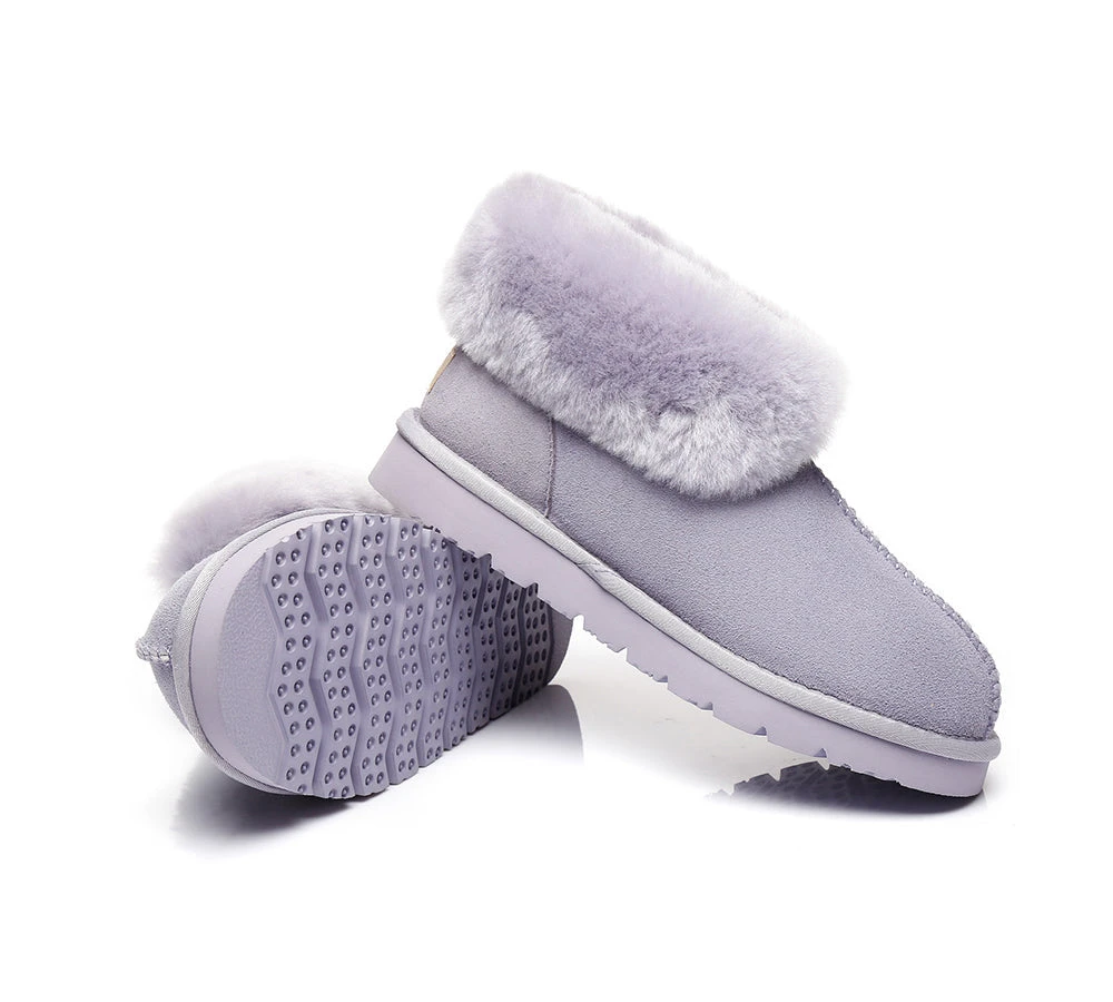 Slippers, Australia Premium Double Face Sheepskin,Unisex Ankle Collar Slipper Mallow 18 Slippers, Australia Premium Double Face Sheepskin,Unisex Ankle Collar Slipper Mallow - Image 18