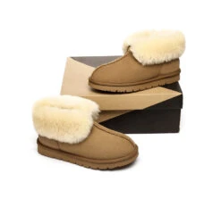 Slippers, Australia Premium Double Face Sheepskin,Unisex Ankle Collar Slipper Mallow 24 Slippers, Australia Premium Double Face Sheepskin,Unisex Ankle Collar Slipper Mallow -Ugg ugg boots ugg slippers mallow double face sheepskin unisex ankle collar slipper 3