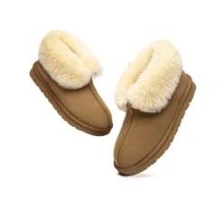 Slippers, Australia Premium Double Face Sheepskin,Unisex Ankle Collar Slipper Mallow 25 Slippers, Australia Premium Double Face Sheepskin,Unisex Ankle Collar Slipper Mallow -Ugg ugg boots ugg slippers mallow double face sheepskin unisex ankle collar slipper 6
