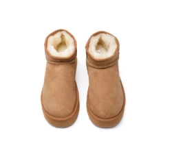 Australian Made Sheepskin Wool Ankle Boots Ultra Mini Platform 10 Australian Made Sheepskin Wool Ankle Boots Ultra Mini Platform -Ugg ugg boots urban ugg australian made sheepskin wool ankle boots ultra mini platform 5