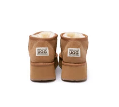 Australian Made Sheepskin Wool Ankle Boots Ultra Mini Platform 11 Australian Made Sheepskin Wool Ankle Boots Ultra Mini Platform -Ugg ugg boots urban ugg australian made sheepskin wool ankle boots ultra mini platform 6