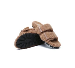 UGG Women Shearling Buckle Sandal Slides Jennie 29 UGG Women Shearling Buckle Sandal Slides Jennie -Ugg ugg slides ugg slippers women adjustable buckle sandal slides jennie 10
