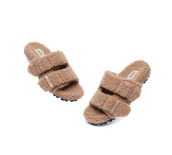 UGG Women Shearling Buckle Sandal Slides Jennie 31 UGG Women Shearling Buckle Sandal Slides Jennie -Ugg ugg slides ugg slippers women adjustable buckle sandal slides jennie 12