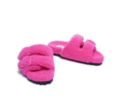 UGG Women Shearling Buckle Sandal Slides Jennie 39 UGG Women Shearling Buckle Sandal Slides Jennie -Ugg ugg slides ugg slippers women adjustable buckle sandal slides jennie 20