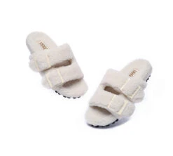 UGG Women Shearling Buckle Sandal Slides Jennie 24 UGG Women Shearling Buckle Sandal Slides Jennie -Ugg ugg slides ugg slippers women adjustable buckle sandal slides jennie 5
