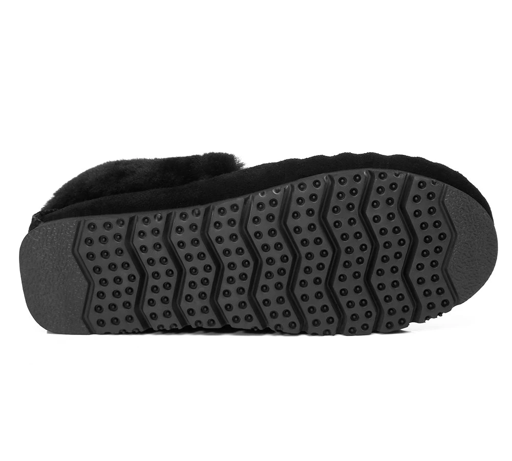 Mens Sheepskin Wool Ankle Slippers Popo Moccasins Big Size 17 Mens Sheepskin Wool Ankle Slippers Popo Moccasins Big Size - Image 17