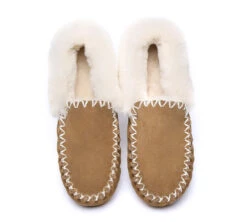 Mens Sheepskin Wool Ankle Slippers Popo Moccasins Big Size 24 Mens Sheepskin Wool Ankle Slippers Popo Moccasins Big Size -Ugg ugg slippers ankle sheepskin slippers mens popo moccasins big size 5