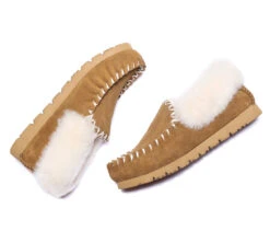 Mens Sheepskin Wool Ankle Slippers Popo Moccasins Big Size 27 Mens Sheepskin Wool Ankle Slippers Popo Moccasins Big Size -Ugg ugg slippers ankle sheepskin slippers mens popo moccasins big size 8