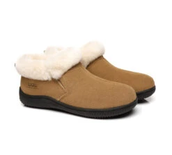 UGG Slippers Unisex Sheepskin Wool Ankle Booties Loafers Daley -Ugg ugg slippers as ugg ankle slippers unisex daley 2