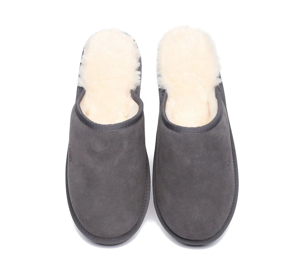 Men Slippers Sheepskin Wool Nonslip Home Slippers Cruz 12 Men Slippers Sheepskin Wool Nonslip Home Slippers Cruz - Image 12