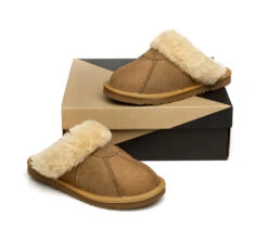 UGG Slippers Double Faced Sheepskin Wool Nonslip Slippers Robert -Ugg ugg slippers as ugg slippers men women robert double face sheepskin 3