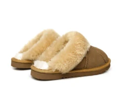 UGG Slippers Double Faced Sheepskin Wool Nonslip Slippers Robert -Ugg ugg slippers as ugg slippers men women robert double face sheepskin 8