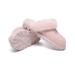 Double Face Sheepskin Wool Home Slippers Suzie Scuff -Ugg ugg slippers australian shepherd ugg double face sheepskin wool slippers suzie scuff 15