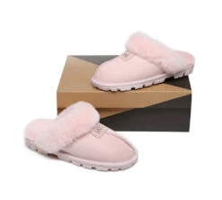 Double Face Sheepskin Wool Home Slippers Suzie Scuff -Ugg ugg slippers australian shepherd ugg double face sheepskin wool slippers suzie scuff 16