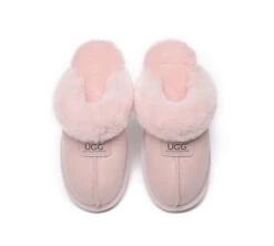 Double Face Sheepskin Wool Home Slippers Suzie Scuff -Ugg ugg slippers australian shepherd ugg double face sheepskin wool slippers suzie scuff 18