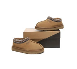 Kids Sheepskin Wool Ankle Tazzy Slippers Hippie 24 Kids Sheepskin Wool Ankle Tazzy Slippers Hippie -Ugg ugg slippers australian shepherd ugg kids sheepskin wool ankle tazzy slippers hippie 4