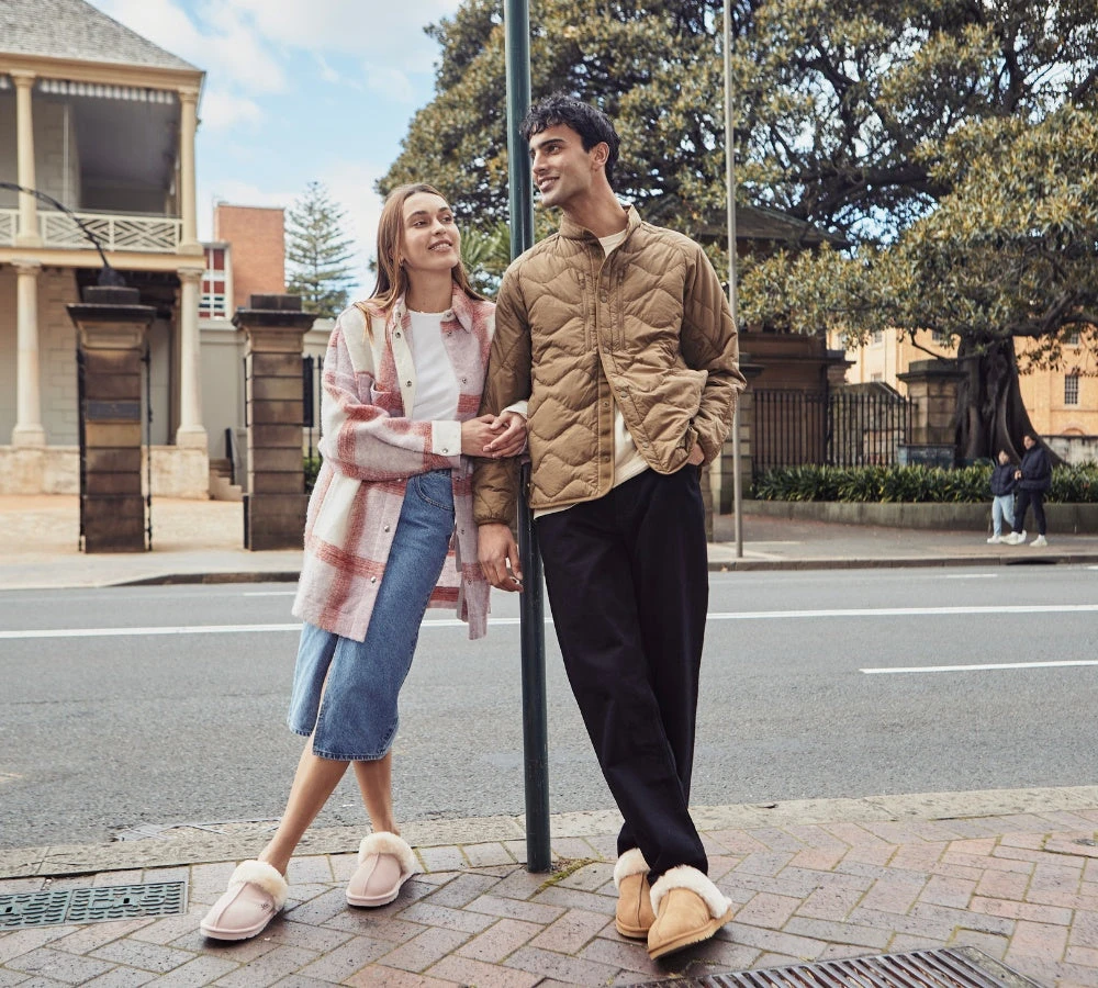 Australian Premium Sheepskin Wool Unisex Muffin Slipper 2 Australian Premium Sheepskin Wool Unisex Muffin Slipper - Image 2