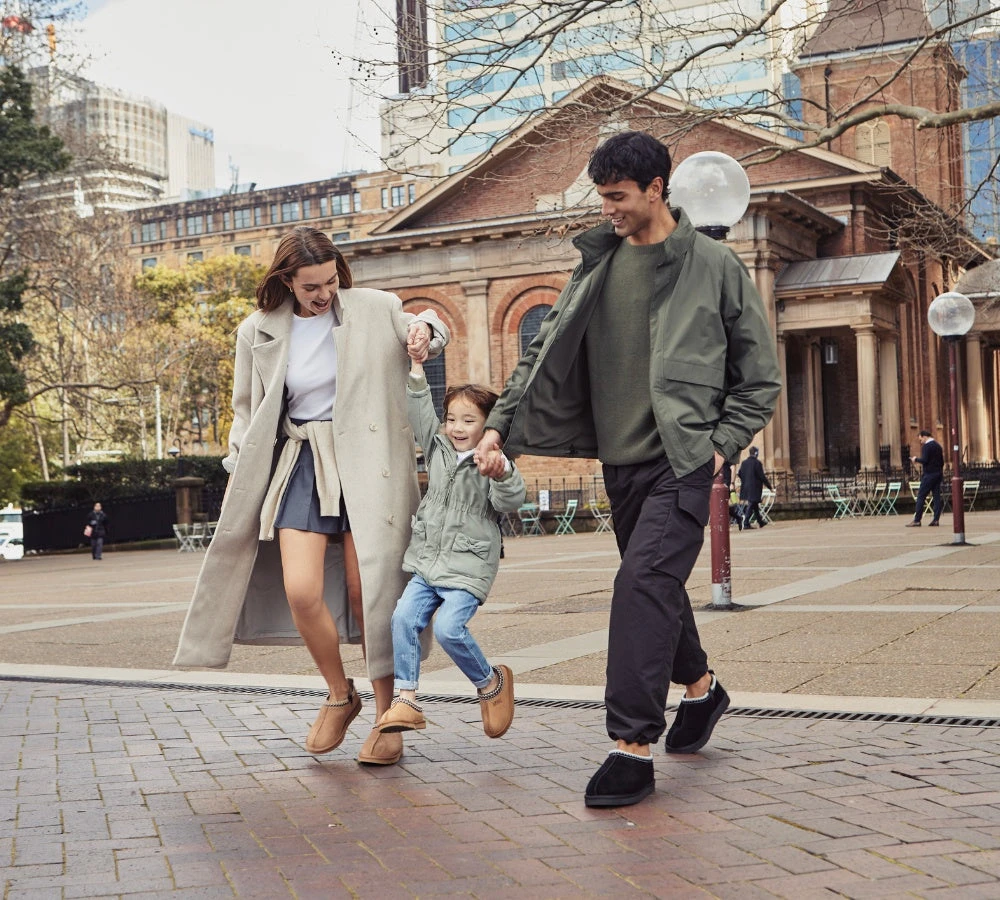 Kids Sheepskin Wool Ankle Tazzy Slippers Hippie 2 Kids Sheepskin Wool Ankle Tazzy Slippers Hippie - Image 2