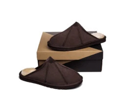 UGG Slippers Men Sheepskin Wool House Slippers Rafael Scuff -Ugg ugg slippers mens ugg slippers scuff rafael 11