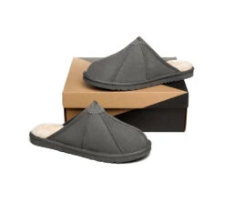 UGG Slippers Men Sheepskin Wool House Slippers Rafael Scuff -Ugg ugg slippers mens ugg slippers scuff rafael 19