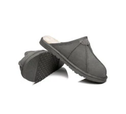 UGG Slippers Men Sheepskin Wool House Slippers Rafael Scuff -Ugg ugg slippers mens ugg slippers scuff rafael 20