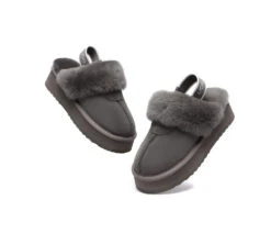 UGG Slipper Women Sheepskin Wool Removable Strap Slingback Waffle Platform Sandals 33 UGG Slipper Women Sheepskin Wool Removable Strap Slingback Waffle Platform Sandals -Ugg ugg slippers removable strap slingback ugg slipper women waffle platform 12
