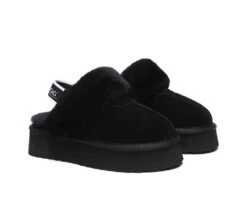 UGG Slipper Women Sheepskin Wool Removable Strap Slingback Waffle Platform Sandals 37 UGG Slipper Women Sheepskin Wool Removable Strap Slingback Waffle Platform Sandals -Ugg ugg slippers removable strap slingback ugg slipper women waffle platform 16
