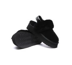 UGG Slipper Women Sheepskin Wool Removable Strap Slingback Waffle Platform Sandals 38 UGG Slipper Women Sheepskin Wool Removable Strap Slingback Waffle Platform Sandals -Ugg ugg slippers removable strap slingback ugg slipper women waffle platform 17