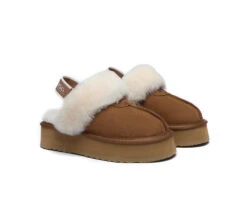 UGG Slipper Women Sheepskin Wool Removable Strap Slingback Waffle Platform Sandals 23 UGG Slipper Women Sheepskin Wool Removable Strap Slingback Waffle Platform Sandals -Ugg ugg slippers removable strap slingback ugg slipper women waffle platform 2